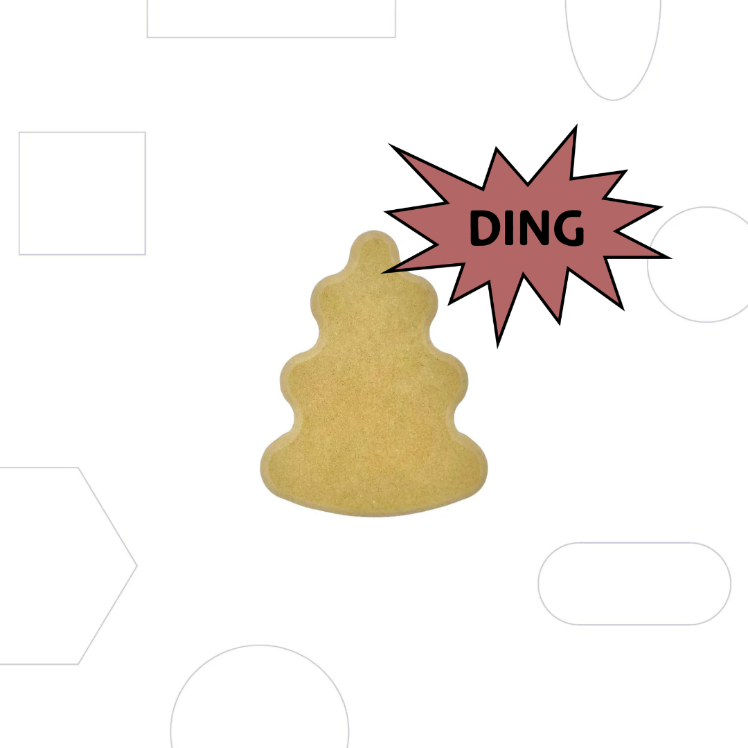 Seconds: Wallie Christmas Tree - 4x5"