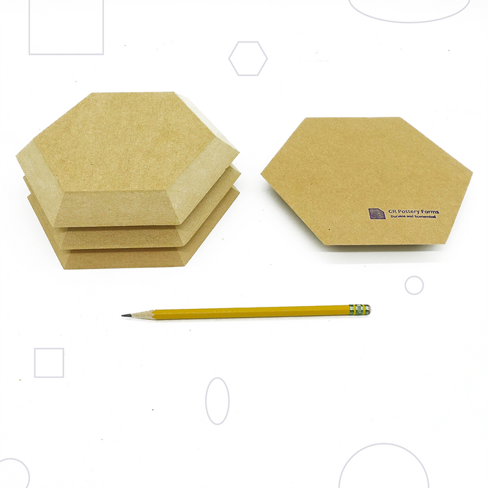 Hexagon - 6.5" (4 Pack)