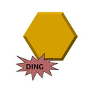 Seconds: Hexagon - 9.5" - GR Pottery Forms