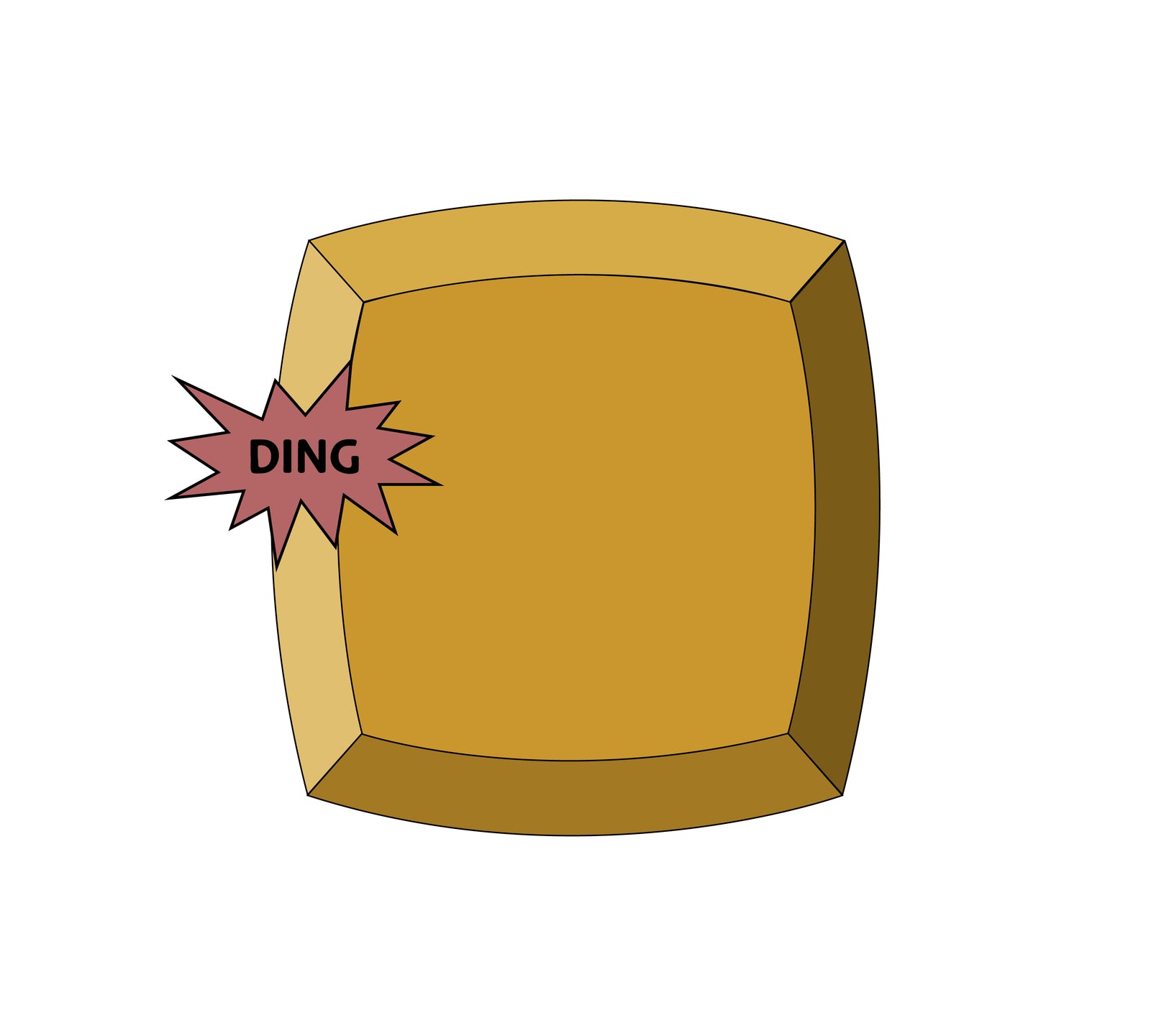 Seconds Spherical Square - 9.5" - GR Pottery Forms