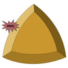 Seconds Spherical Triangle - 11" - GR Pottery Forms