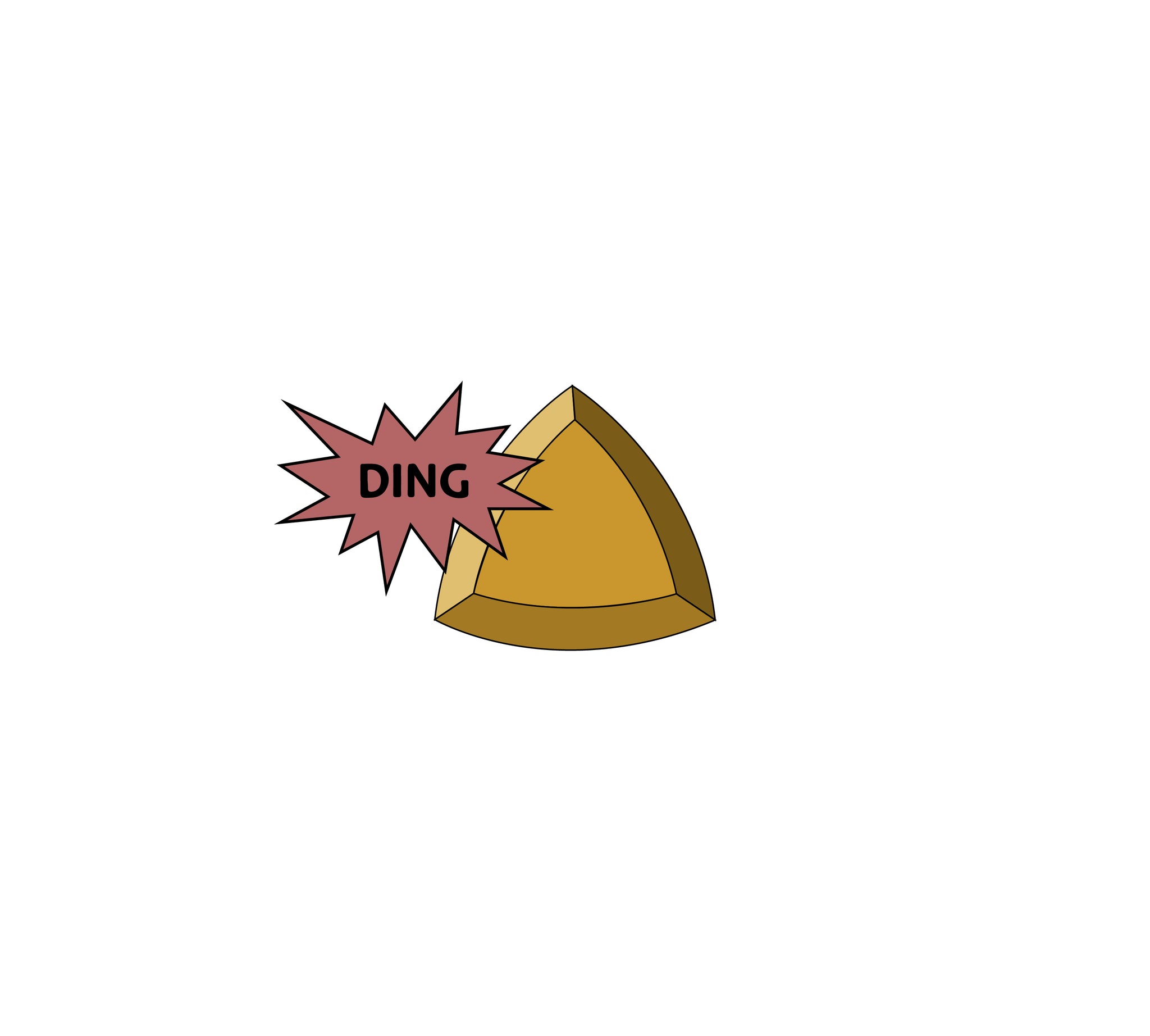 Seconds Spherical Triangle - 3.5" - GR Pottery Forms
