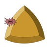 Seconds Spherical Triangle - 9.5" - GR Pottery Forms